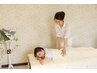 全身もみほぐし45分+足つぼ30分