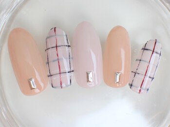 ネイルサロン あかねいろ/秋冬チェック　クリスマス