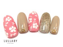 ララバイ 三軒茶屋店(LULLABY)/マットフラワーネイル