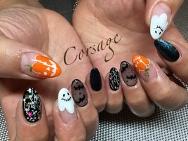 ハロウィンネイル