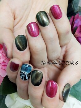 ネイルサロン カラーエイト(Nailsalon COLOR.8)/メンズネイル