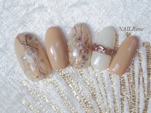 ネイルローズ(NAIL Rose)/3.4月キャンペーン¥7990大理石
