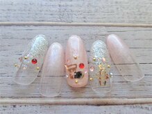 ブランロール 中目黒店(Blanl'or)/きらきらクリスマスネイル