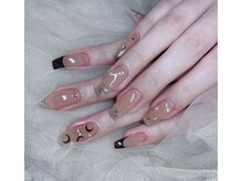 クイーンズビューティーサロン 新宿本店(Queen's beauty salon)/チップ長さ出しアートやり放題