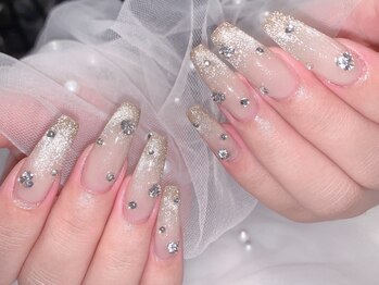 ディージーネイルサロン 渋谷店(DG nail salon)の写真/デザイン/フォルムに妥協できない方に◎実力派ネイリストが施術★ロングだから映えるデザイン多数♪渋谷1分