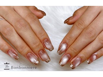 ネイル ボンボニエール 京阪シティモール天満橋店(Nail bonbonniere)/持込デザイン