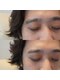 リル 表参道(LIL)の写真/ボサボサ眉毛じゃモテない！【メンズ眉毛ワックス■ナチュラルブロウ】男性らしい眉が苦手な方にも