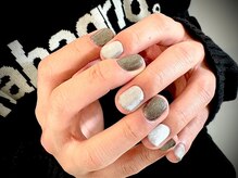 ヌル ネイル 堀江(NURU NAIL HORIE)/アシメキラキラマグネット☆