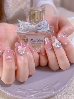ピンクハルナネイル(pink haruna nail)/お任せネイル