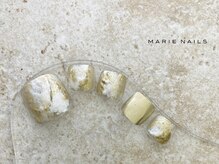 マリーネイルズ 表参道店(MARIE NAILS)/定額￥6,600 ゴールド 0611d