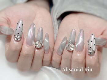 アリサネイル(ALISA NAIL)/チップスカルプ☆ドッドネイル