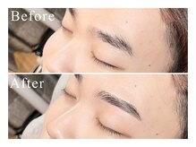 メンズ眉毛サロン Roist大阪難波店【ロイスト】アイブロウ/眉毛サロン/眉毛パーマ/〔眉毛〕お客様ビフォーアフター