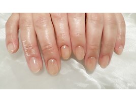 シンプルラメネイル