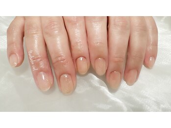 シンプルラメネイル