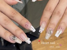 リンドネイル バイ モカ アンド ララ(Lind nail by moca and LaLa)/【mian】ハートネイル