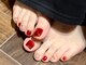 エムワイネイル(MY Nail)の写真/デザイン豊富★ぴったりなフットネイルが必ず見つかる！お洒落な足元へ♪お仕事柄ネイルができない方にも◎