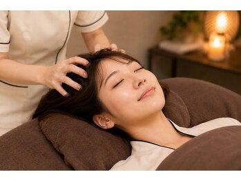メディカルサロン アヴェニール(Avenir)の写真/眼精疲労や日々の疲れに！頭から緩めていく、お手頃価格で贅沢な癒しを。