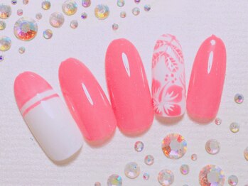 ネイル シエル(nail ciel)/[2]アート付定額コース◆￥5300