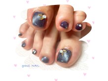 グロッシィネイル(gro:ci nail)の雰囲気（フットネイルもお任せください◎）