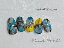 ネイルアート ジマー/90minartコース¥9960