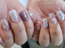 ネイルフロンティア 吉祥寺(NAIL FRONTIER)/手描きリーフネイル11980円