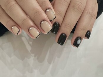 リット バイ セブンルックス 大宮東口店(Lit by 7LOOKS)/90分アート/8000/持ち込み