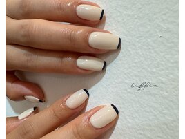 ～シンプルフレンチネイル～