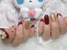 アビス(Abyss)/フレンチガーリーネイル