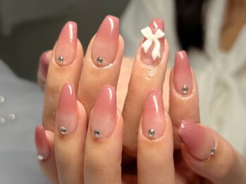 ラブ(Love)の写真/≪やりたいが叶う！≫ちゅるん系シンプル～アートまで幅広くご対応！海外パーツも多数で仕上がりに定評☆