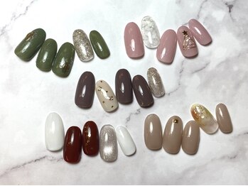 ヌルネイル(null nail)の写真/ネイルデビューのお客様も大歓迎★シンプル～アートまで対応◎【hand定額¥5400】ケアコースも充実♪