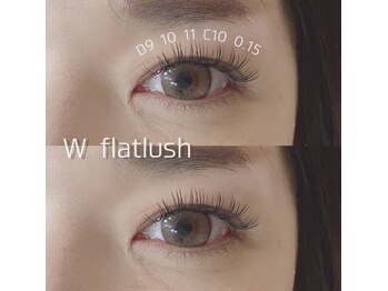 ビューティーサロンシュクレ 藤が丘店 (beauty salon shucre)/Wフラットラッシュ