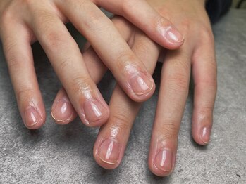 オムネイル 渋谷(HOMME NAIL)/クリアジェル ¥4.400