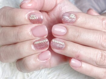 マハロ ネイル 南千住店(Mahalo Nail)/好印象オフィスネイル　¥7980