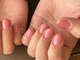 アメイロネイル(アメイロ_nail.)の写真/ちゅるんとした透明感に癒やされて◎短い爪に映えるアートで美フォルムな指先