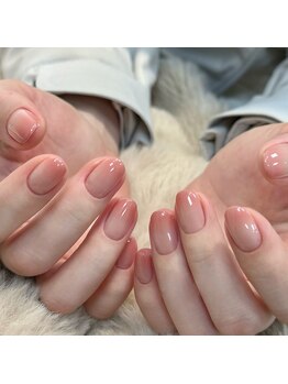 ミックスネイルスタジオ(Mixx nail studio)/自爪グラデーション