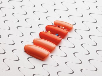 アデリー(ADELIAE)/【単色カラー】+ストーンアート