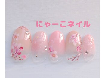 桜ネイル☆定額￥7980