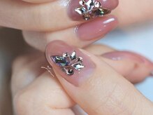 ネイルズ バイ ユイ 外苑前(Nails by Yui)/ビジューネイル