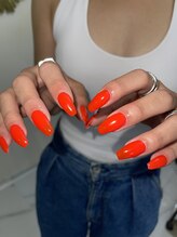 ソラール(SOLAR)/真夏の赤ワンカラーネイル☆