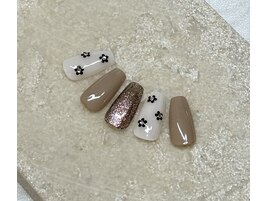お花ネイル