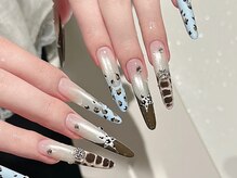 グランスネイル(glance nail)/長さだし持ち込みネイル