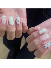 アイネイルトゥー 小倉(ai nail two)/ミントカラーネイル
