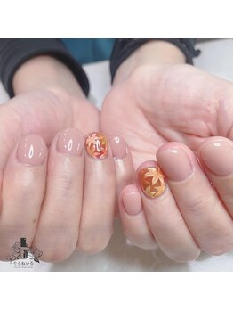 りるねいる/紅葉ネイル