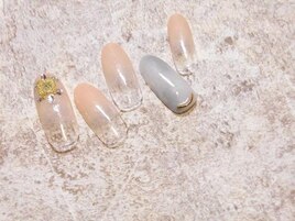 (1723)ぼかしニュアンスネイル