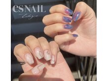 エスネイル 新宿西口店(es NAIL)/アシメデザイン