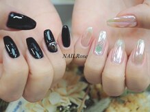 ネイルローズ(NAIL Rose)/ワンカラー &オーロラ