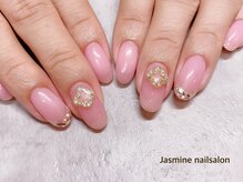 ジャスミンネイルサロン(Jasmine)/ガラスフレンチ