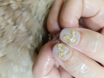 シュガーネイル(sugar nail)/ミッキーネイル