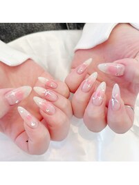 うるキラチークネイル