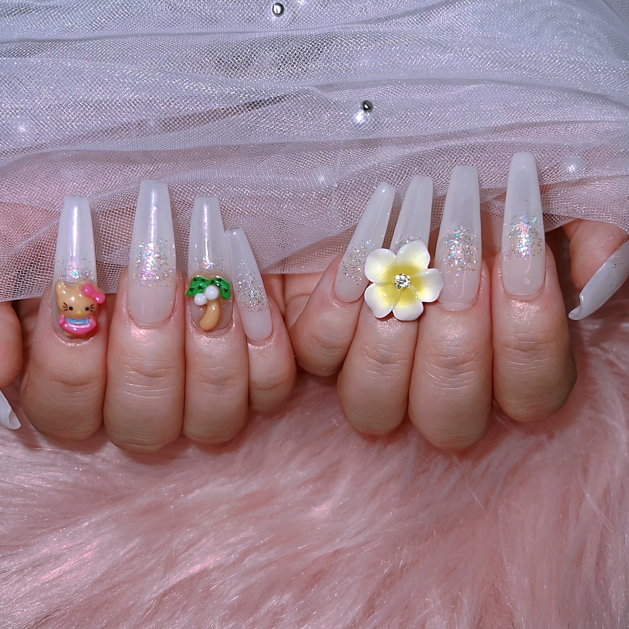 ネイルサロン ヴェルニ(NAIL SALON VERNIS)/ラメ ワンカラーネイル